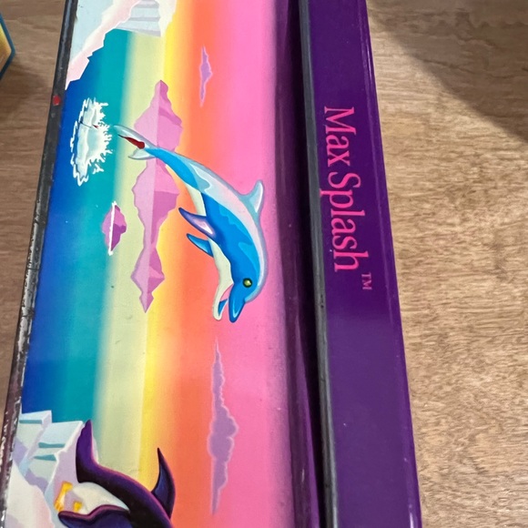 Vintage Lisa Frank RARE Max Splash storage tin - Picture 10 of 12